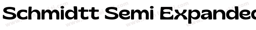 Schmidtt Semi Expanded Regular字体转换